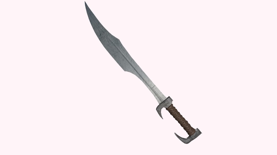 Spartan Sword (textured) preview image 1